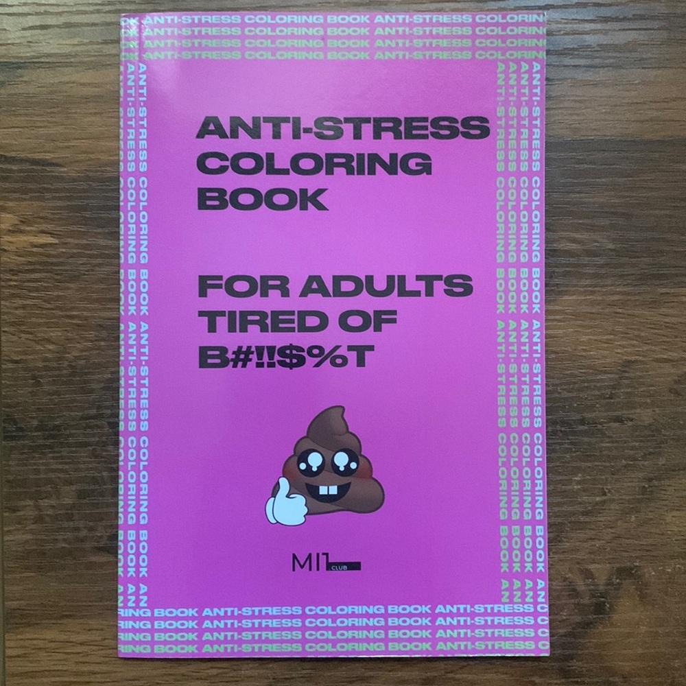 Adult coloring book
